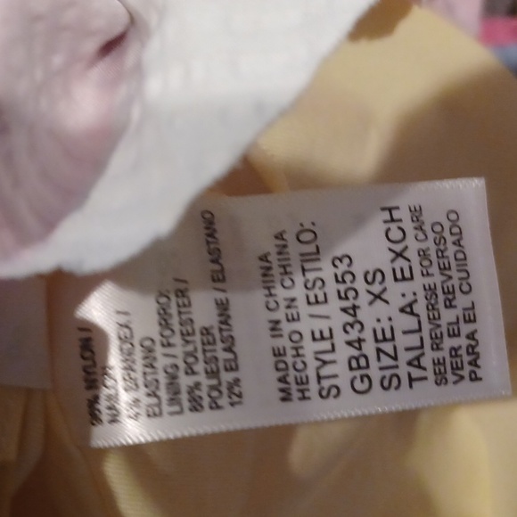 Gianni Bini Designer x Jess Southern Garden Plaid Chain Belt 1 PC Swimsuit SZ XS - Picture 15 of 15